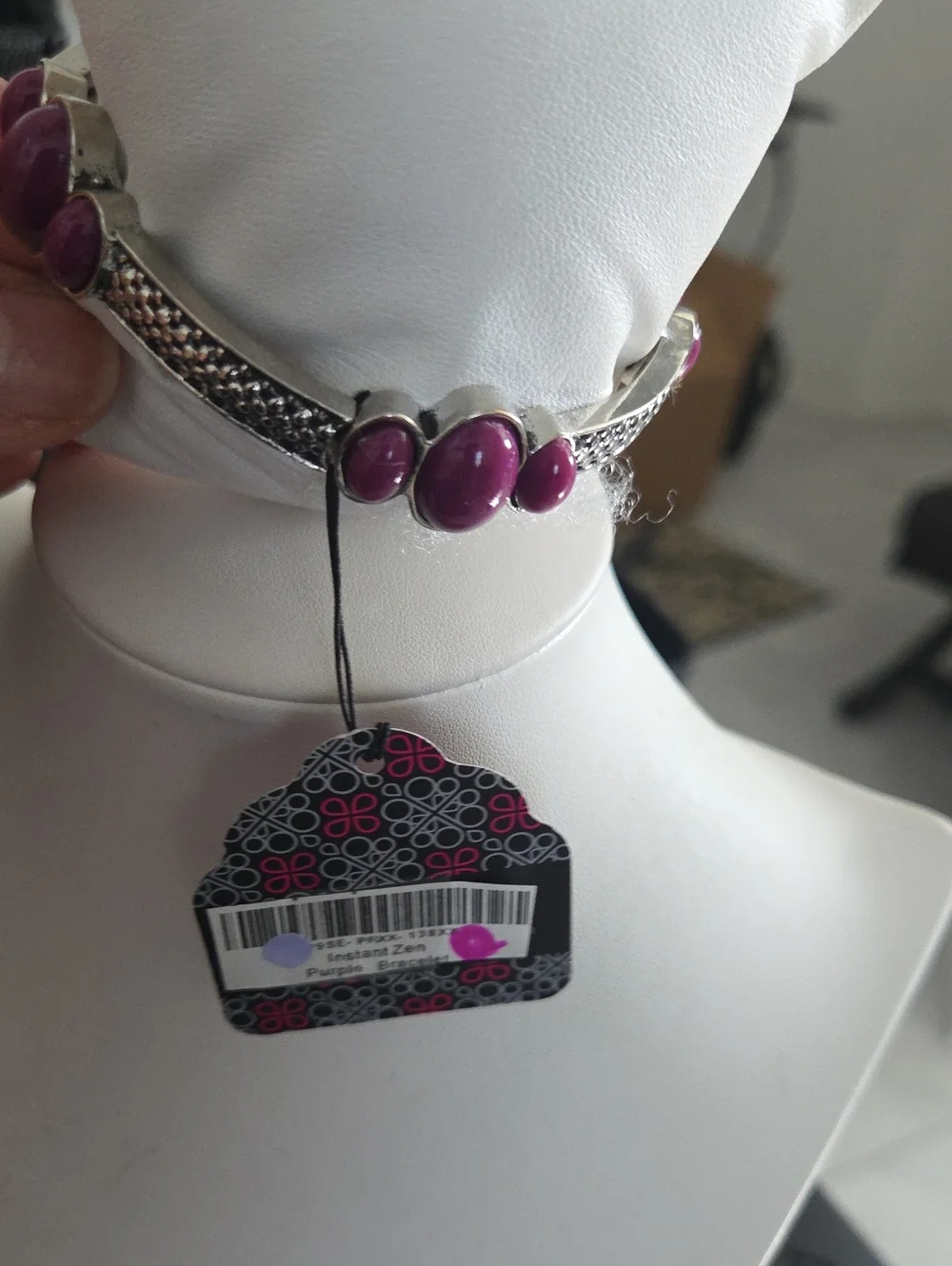 Paparazzi Instant Zen Purple Bracelet NWT
